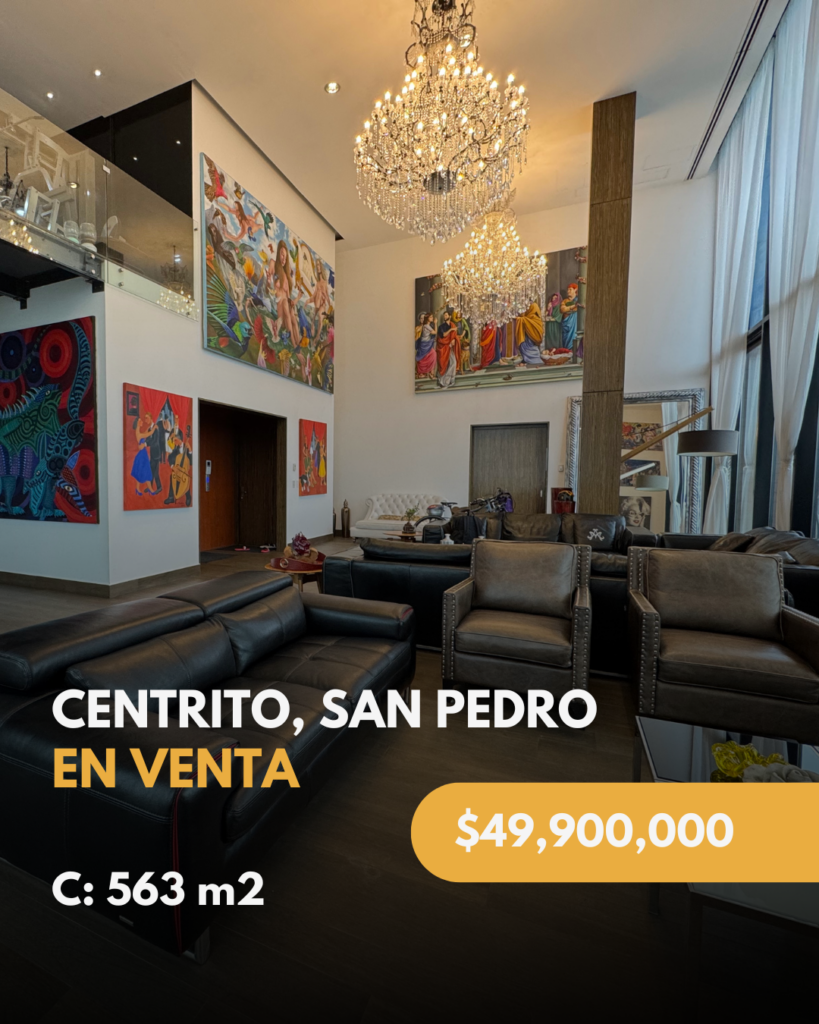 Penthouse en venta en San Pedro